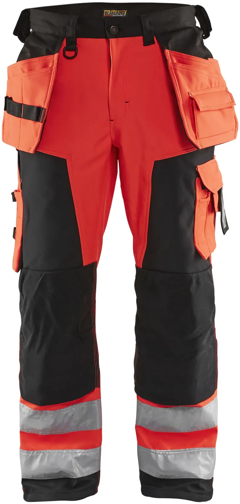 Blakläder High Vis Softshell Bundhose 1567 2517 in div. Farben - high vis rot/schwarz - 60