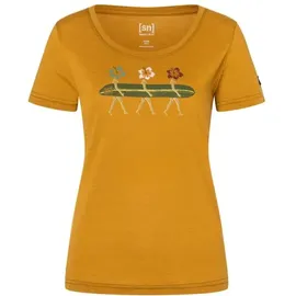 super.natural Surfing Flowers Gelb XL