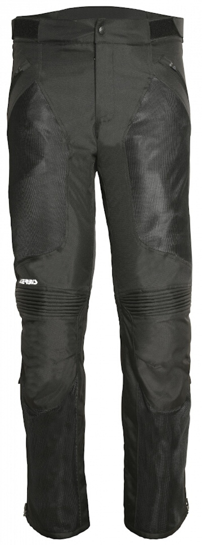 Acerbis Ramsey Belüftete Motorrad Textilhose, schwarz, Größe S für Männer