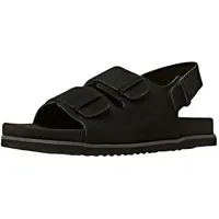 ESPRIT Damen modische Tieffußbett Sandale, Schwarz 1, 36 EU - 36 EU