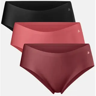 INVISIBLE HIPSTER - 3-Pack - Schwarz | Blush | Ruby - XL