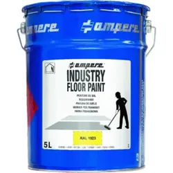 A.M.P.E.R.E. Bodenmarkierungsfarbe Traffic Industry Floor Paint 5L gelb