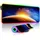 CSL RGB Gaming Mauspad, Gaming Mauspad - 800 x 300 mm XL Mousepad - LED Multi Color, Stars & Mars
