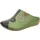 Gemini Damen Pantolette vorne geschlossener Leder Clog Sabot 336062-02, Größe:38 EU, Farbe:Grün - 38