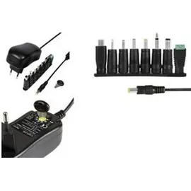 Logilink PA0167 Universalnetzteil, 12W Schwarz