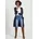 Longstrickjacke Blau L