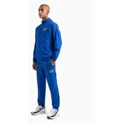 EA7 für Herren. 8NPV08_PN4HZ Trainingsanzug Tennis Pro blau (XXS), Sportlich, Tennis/Padel, Multisport, Polyester, Langarm