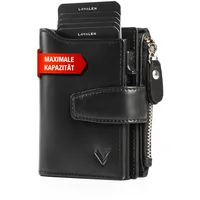 Lavalen Geldbörse Herren Groß mit Münzfach - Kartenetui Herren & Damen - Herren Geldbörse PopUp - Wallets for Men Card Holder - Kreditkartenetui RFID - Geldbeutel Herren - Geschenke für Männer.