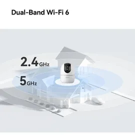 Imou A1 3 MP WLAN Überwachungskamera Weiß