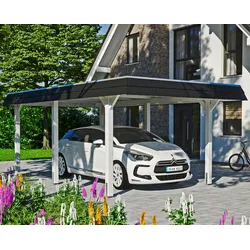 Einzelcarport SKANHOLZ "Wendland", weiß, H: 206cm, Carports