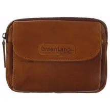 GREENLAND Nature Soft & Safe Gürteltasche RFID Leder 18 cm