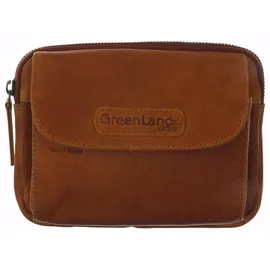 GREENLAND Nature Soft & Safe Gürteltasche RFID Leder 18 cm