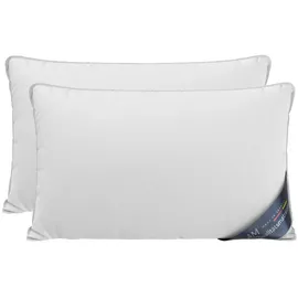 AM Qualitätsmatratzen DormiGood Daunenkissen 45 x 70 cm Weiß