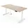 Yaasa Schreibtisch Desk Essential 140 x 80 cm Eiche hell/Weiß
