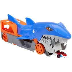 Hot Wheels Hungriger Hai-Transporter für bis zu 5 Spielzeugautos