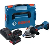 Bosch GWS 18V-8 Professional inkl. 2 x 5,5 Ah + L Boxx