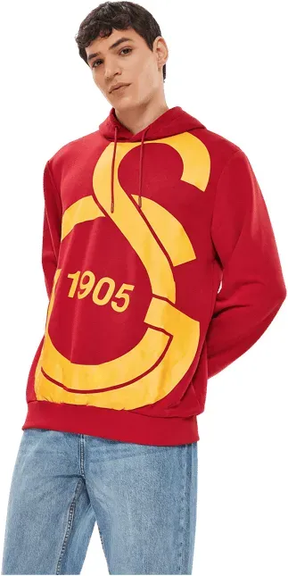 Galatasaray Istanbul Big Logo Sweatshirt Rot