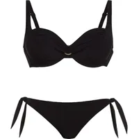 Rosa Faia Rosa Faia, Damen, Bikini, Hermine Bikini-Set, Schwarz, (38 G)