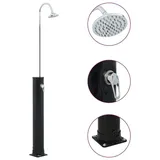 vidaXL Solardusche 214 cm 20 l schwarz 92309