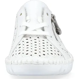 Rieker Komfort Schnürschuhe in Weiß 36