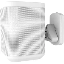 NeoMounts NM-WS130WHITE Lautsprecher-Wandhalterung Neigbar, Schwenkbar, Rotierbar Wandabstand (max.): 10 cm Weiß 1 St.