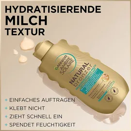 Garnier Natural Bronzer Selbstbräunungs Milch 200 ml