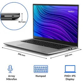 Medion Avantum 17 E1e Intel N-Series N100 4 GB RAM 128 GB SSD