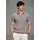 Bruno Banani Henleyshirt schmale Passform, Kurzarm, V-Ausschnitt und Polokragen, unifarben schwarz XL (56/58)