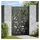 vidaXL Gartentor 105 x 155 cm Schwarz/Stahl