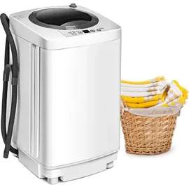 Goplus FQ33872EFDE Mini-Waschmaschine Toplader (3.5 kg)