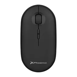 PHOENIX TECHNOLOGIES Phoenix Rebble Raton Inalambrico Bluetooth O 2.4 Ghz Con Receptor Usb Clic Silencioso Para Porttil Notebook Pc Chomebook Mac Col