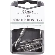 Brause Kalligraphie-Stift 15 Federn mehrfarbig