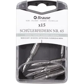 Brause Kalligraphie-Stift 15 Federn mehrfarbig