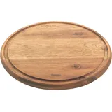 Metaltex Schneidebrett Akazie 1-tlg. Ø 24 cm Braun