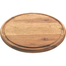 Metaltex Schneidebrett Akazie 1-tlg. Ø 24 cm Braun