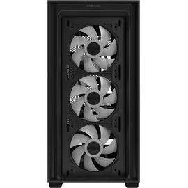 Asus A21 PLUS TG ARGB Micro-ATX Gaming Gehäuse mit Seitenfenster schwarz