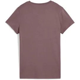 Puma Essentials Metallic No. 1 Logo T-Shirt lila/gold L