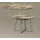 livinity® Firenze Ø 120 cm Eiche rustikal/Grau