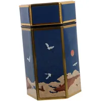 PRETYZOOM Metalldose Vintage Teedose Aus Weißblech Luftdicht Kleine Küchenbehälter Für Losen Tee Kaffee Und Trockenlebensmittel Mit Deckel Für Reisen Und Haushalt