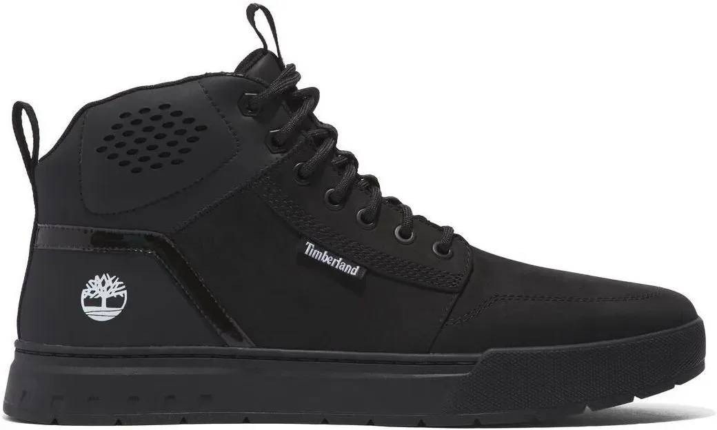 Timberland Mens Mid Lace UP Sneaker black 8.5