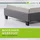 Juskys Polsterbett Paris 90 x 200 cm Grau