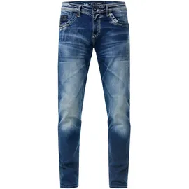 RUSTY NEAL YAMATO Straight Fit Dunkelblau 36