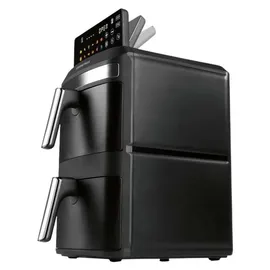 GOURMETmaxx FryUp XL Heißluftfritteuse schwarz