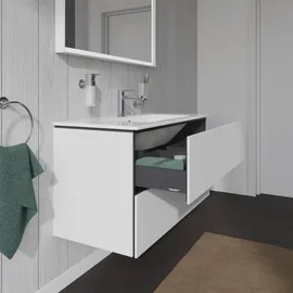 Duravit Waschtischunterschrank 2 Auszüge 102 x 55 x 48,1 cm Weiß Matt
