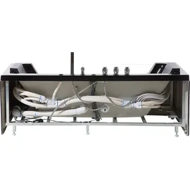 Beliani Samana Whirlpoolbadewanne 76 x 162 cm (W) 76 x (H) 55 x (L) 162 cm
