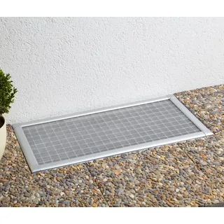 Home & Garden Kellerschachtabdeckung PROFI 60 x 115 cm Silber