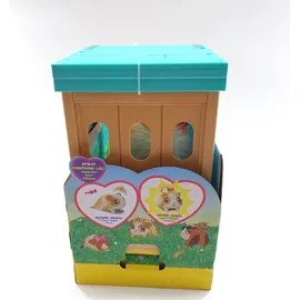 Little Live Pets Mama Surprise Meerschweinchen mit Stall und 3 Überraschungsbabys