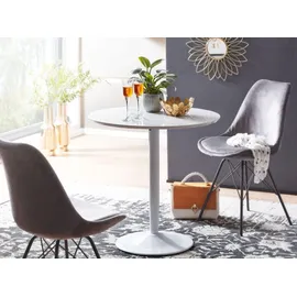 FineBuy Winnie Ø 75 cm weiß