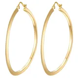 Lulu & Jane Creolen AV225 gelbgold 55,4mm