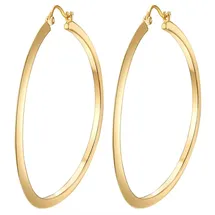 Lulu & Jane Creolen AV225 gelbgold 55,4mm